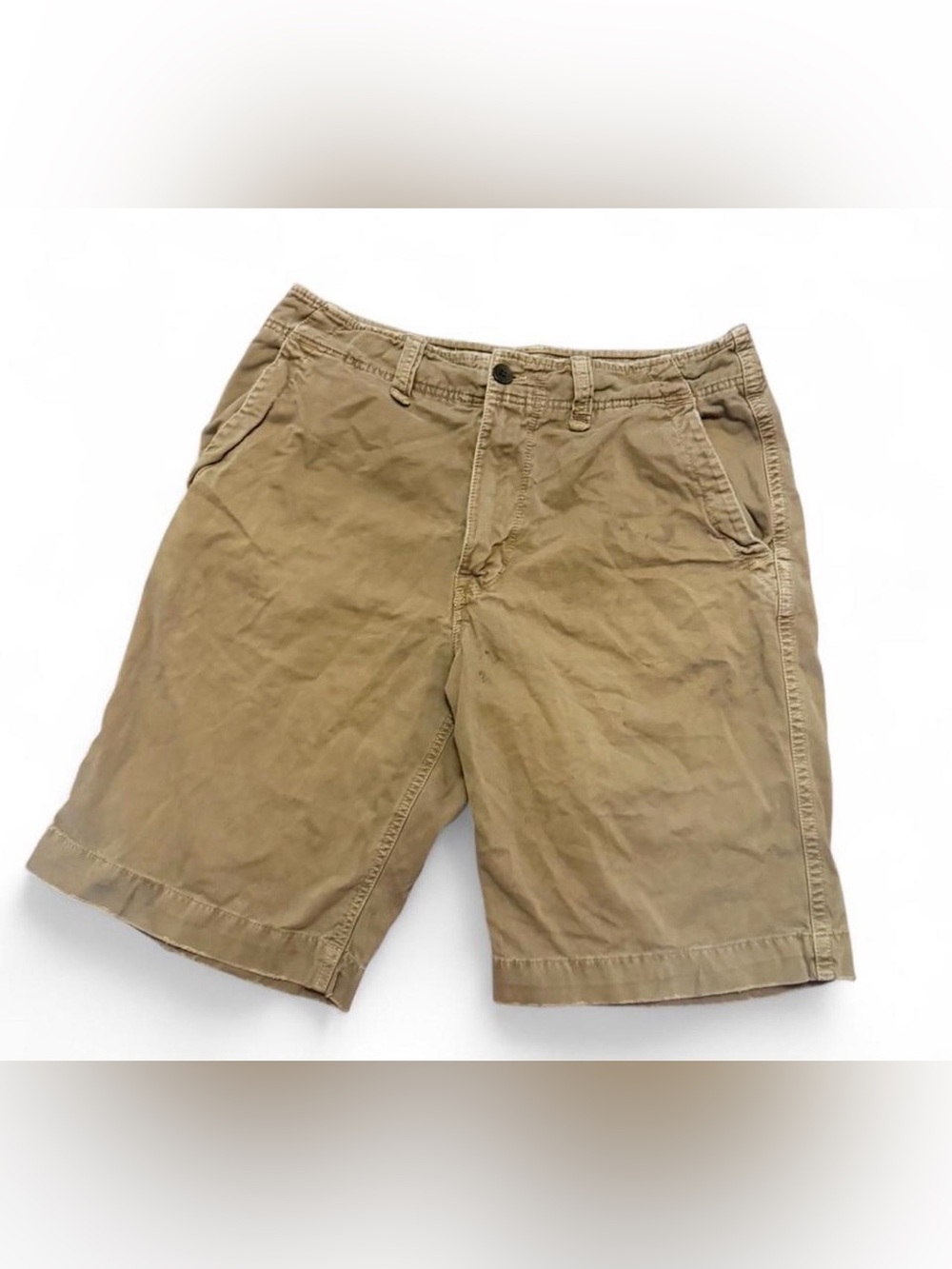 American Eagle outfitters men’s khaki vintage shorts waist 33 inches